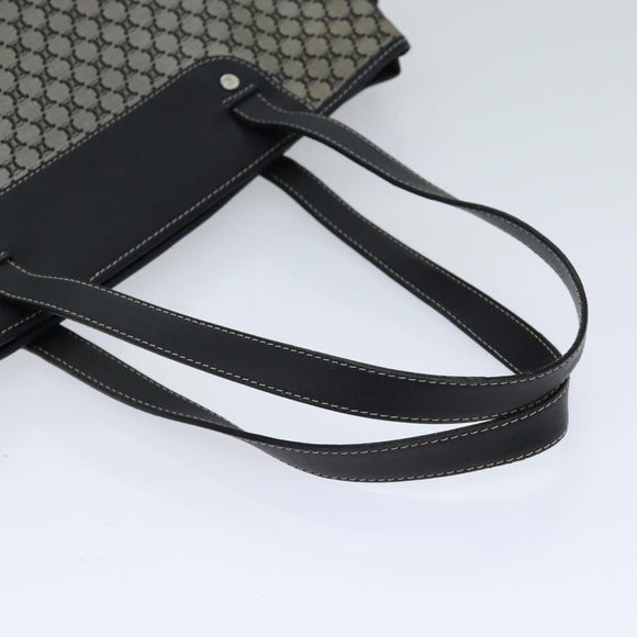 CELINE Macadam Canvas Handtasche Grau Auth 71545