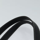 CELINE Macadam Canvas Hand Bag Gray Auth 71545-9