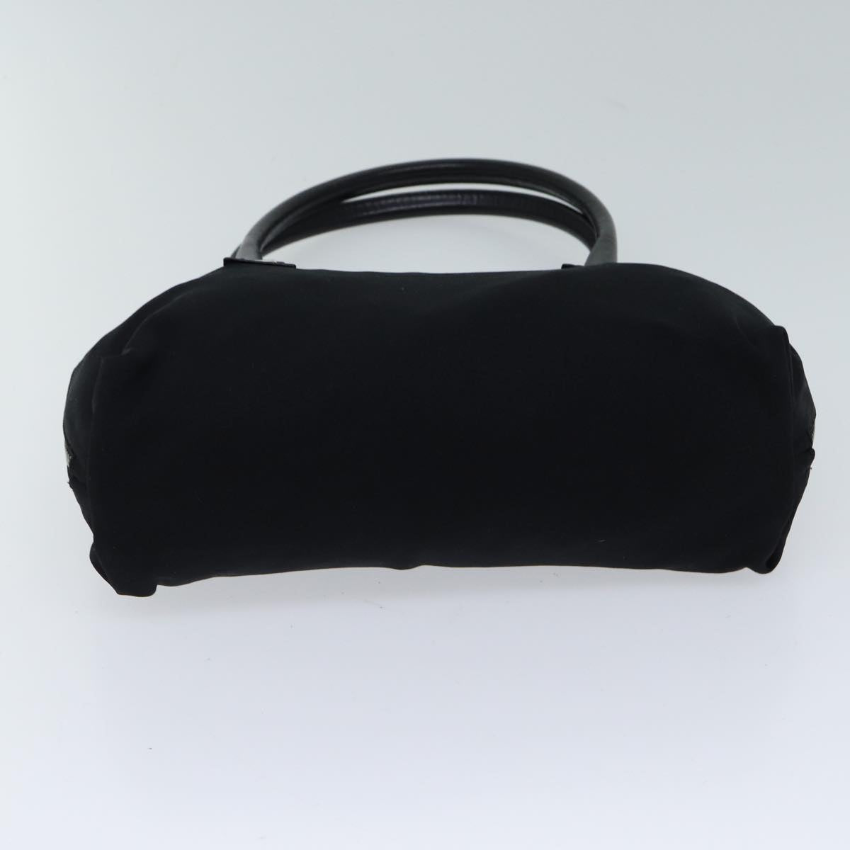 FENDI Hand Bag Nylon Black Auth 71560
