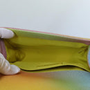 CHANEL Matelasse Boy Chanel Chain Shoulder Bag Leather Rainbow CC Auth 71579SM-22