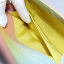 CHANEL Matelasse Boy Chanel Chain Shoulder Bag Leather Rainbow CC Auth 71579SM-25