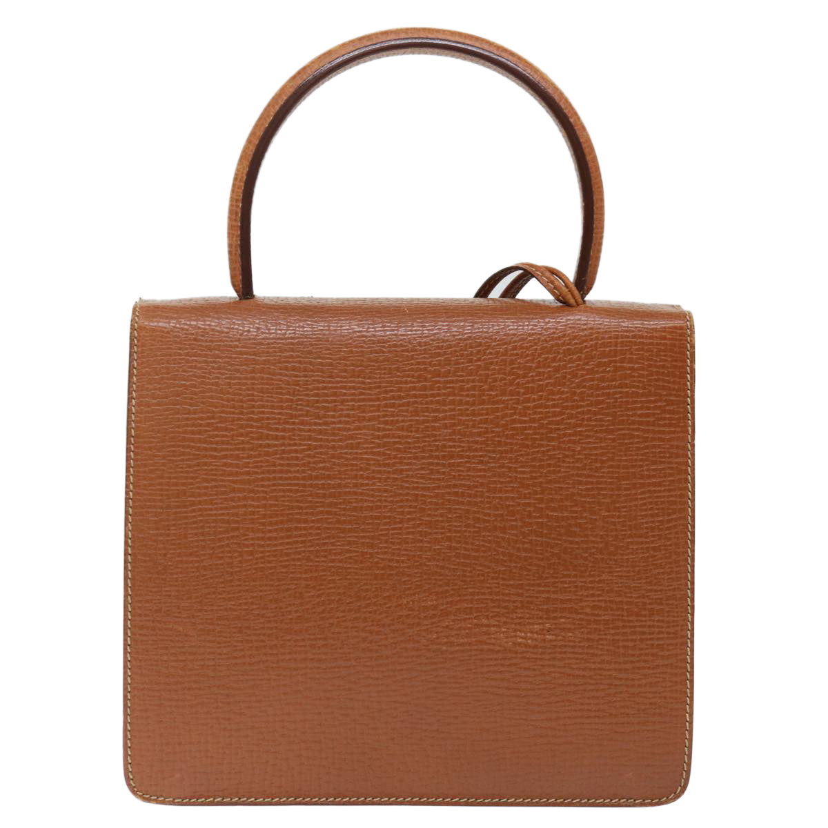 LOEWE Hand Bag Leather Brown Auth 71590 - 0