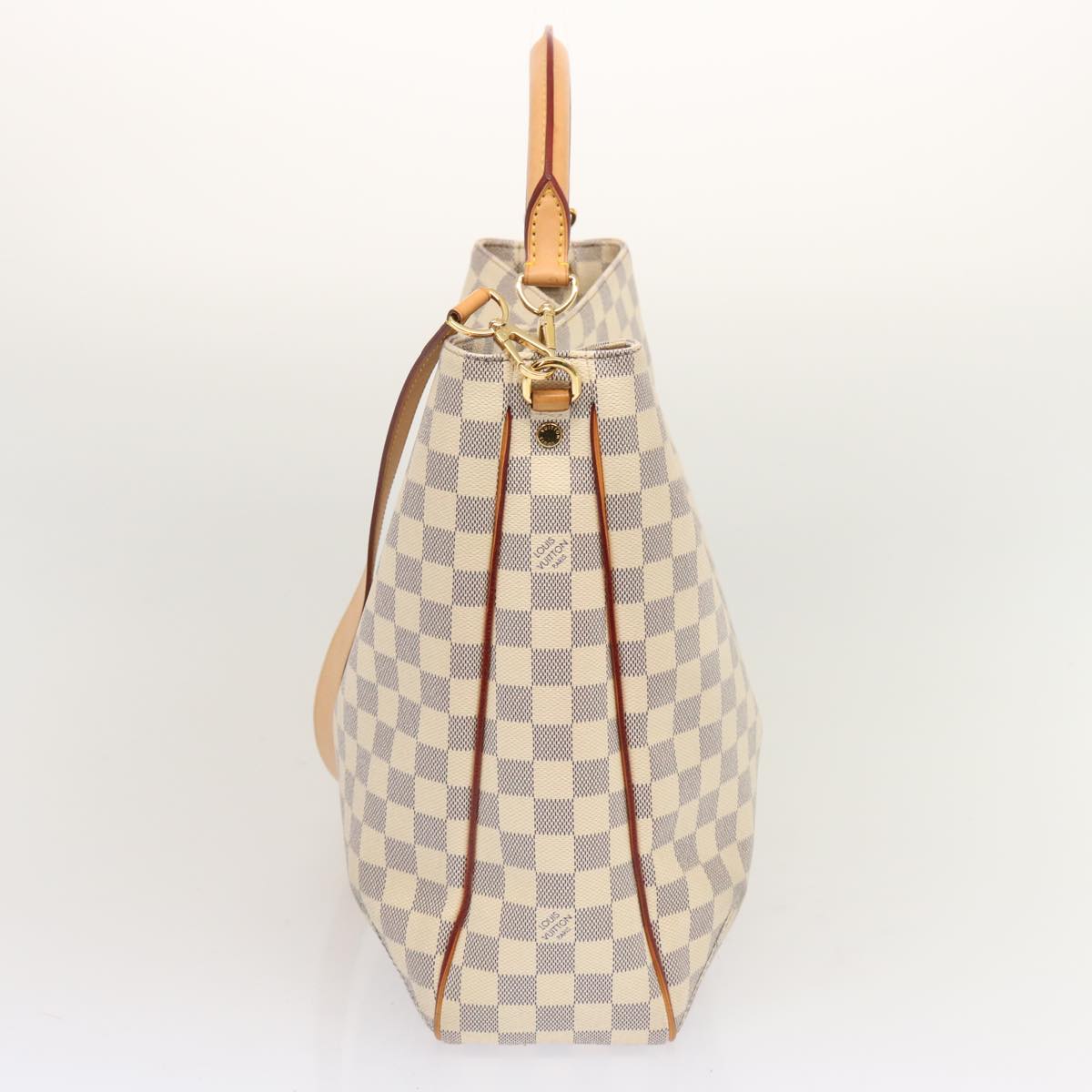 LOUIS VUITTON Damier Azur Sophie Shoulder Bag 2way N41216 LV Auth 71603A