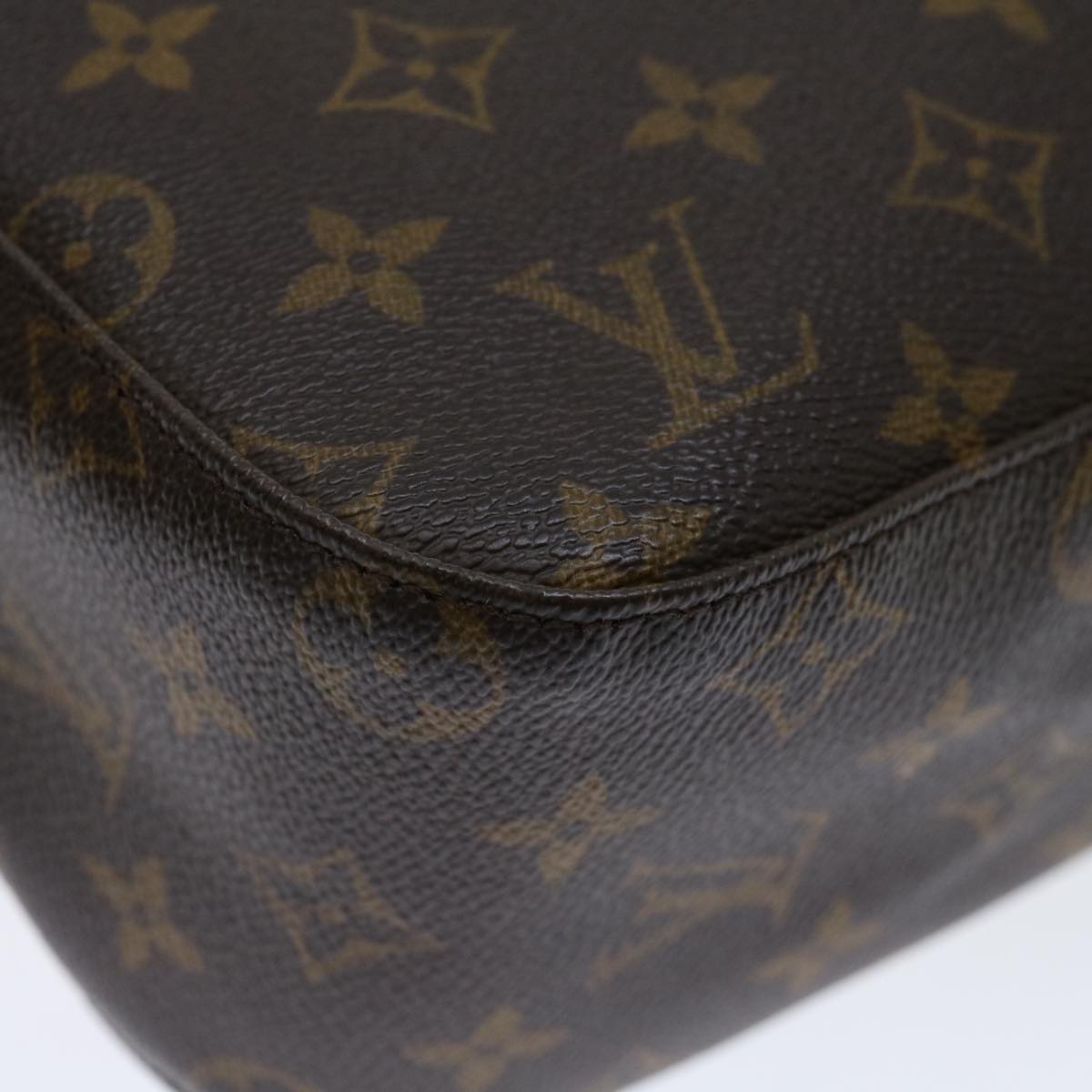 LOUIS VUITTON Monogram Looping MM Shoulder Bag M51146 LV Auth 71605A