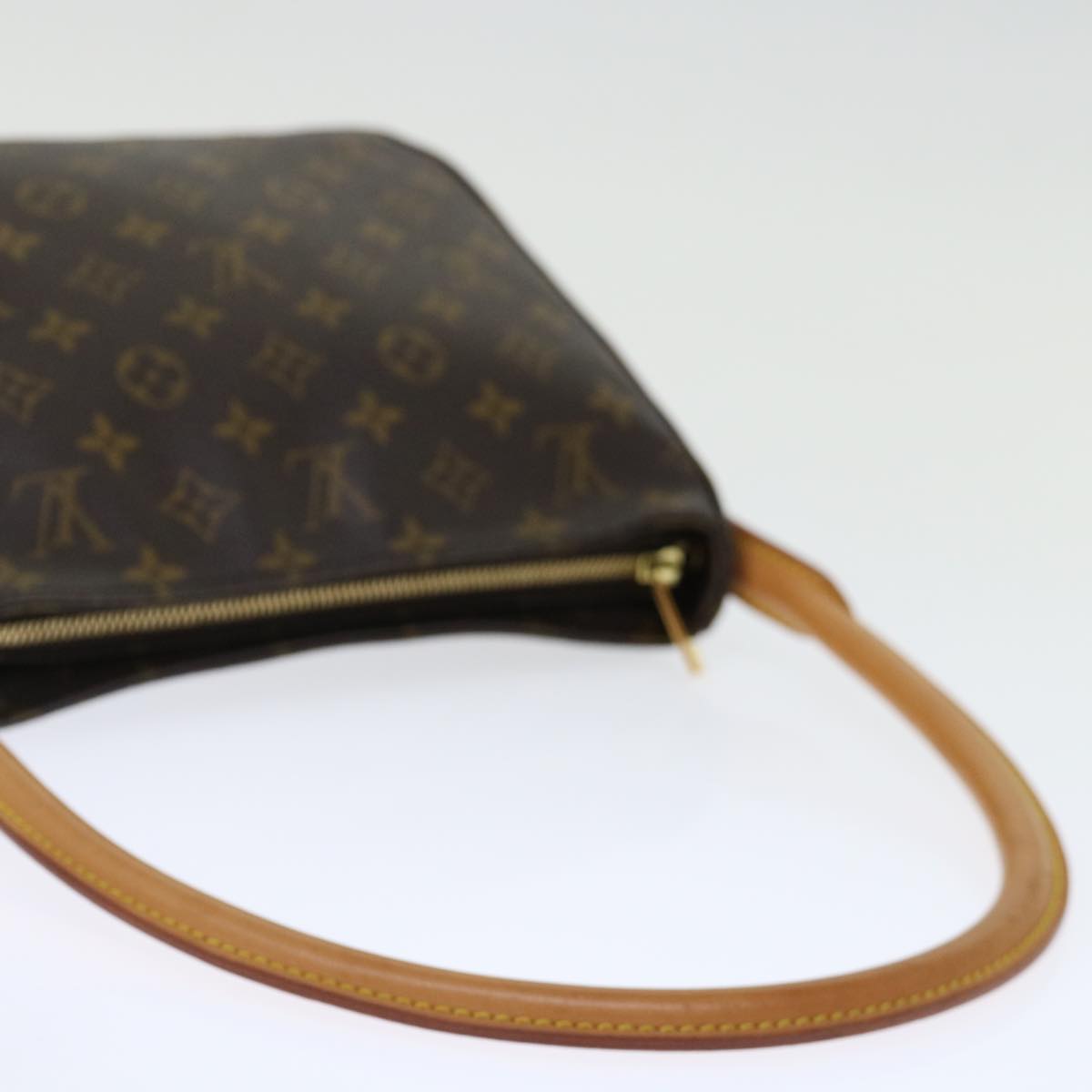 LOUIS VUITTON Monogram Looping MM Shoulder Bag M51146 LV Auth 71605A