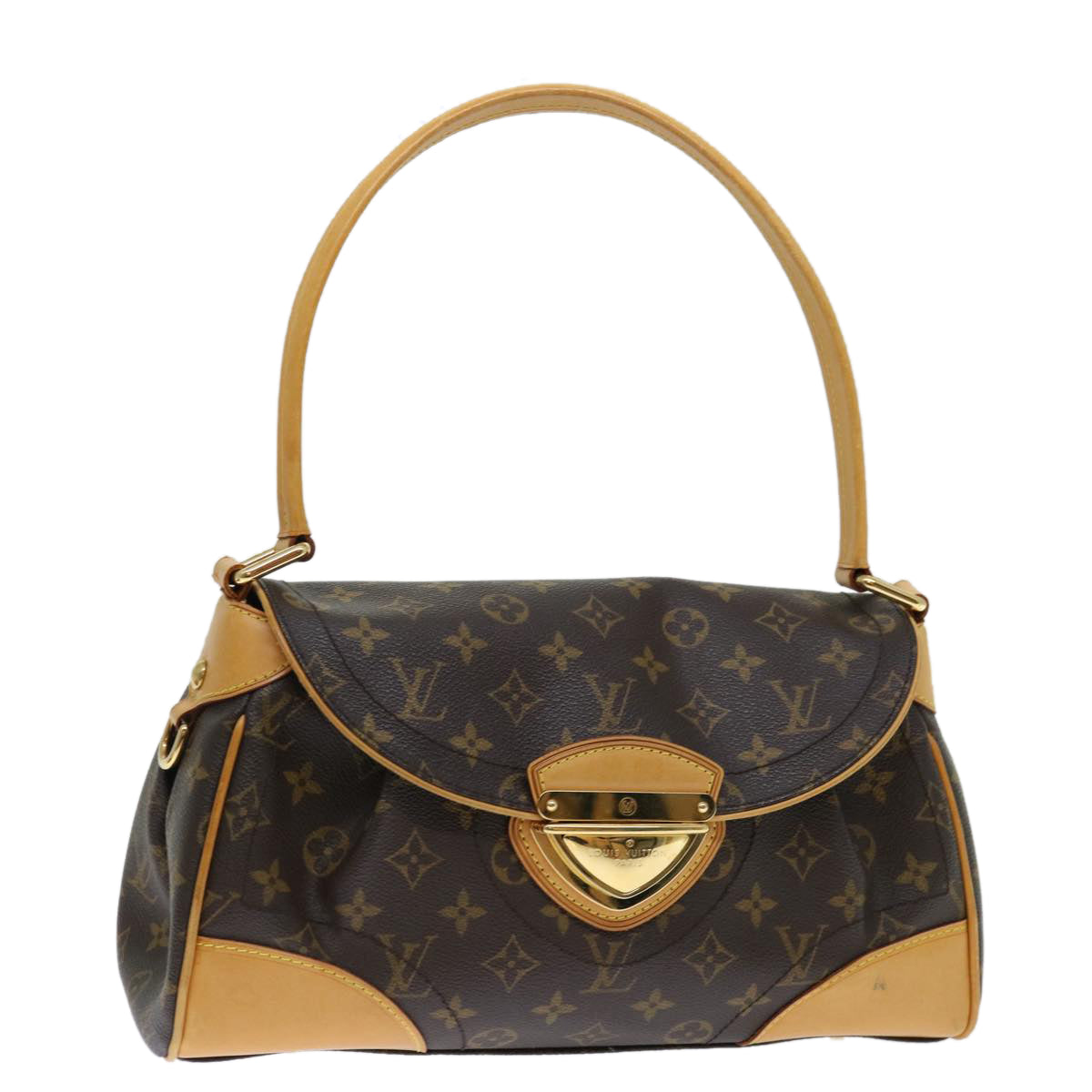 LOUIS VUITTON Monogram Beverly MM Shoulder Bag M40121 LV Auth 71606