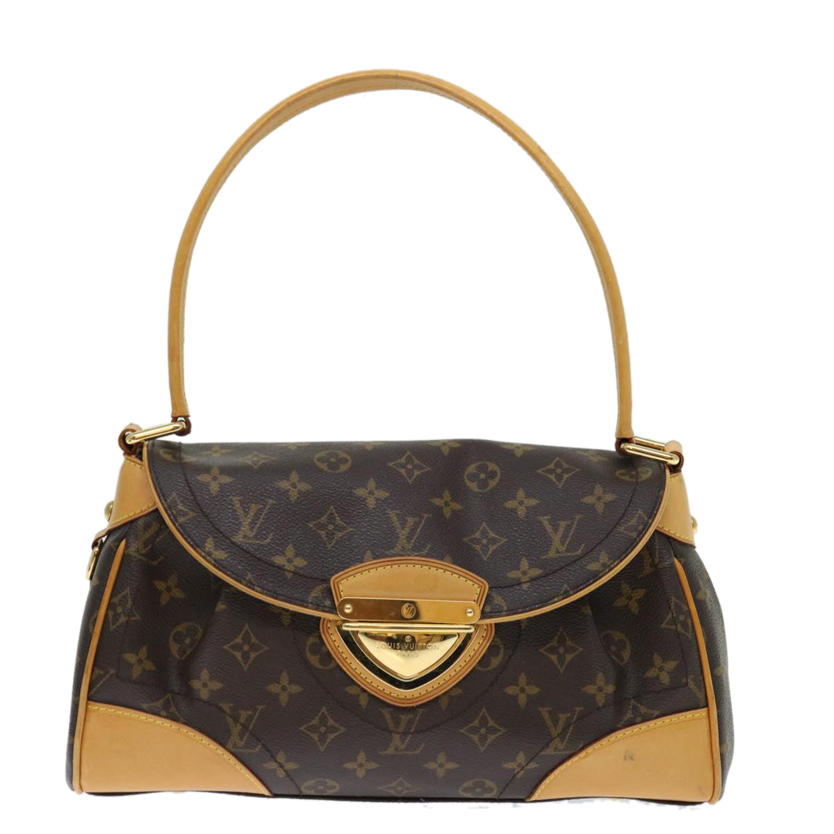 LOUIS VUITTON Monogram Beverly MM Shoulder Bag M40121 LV Auth 71606