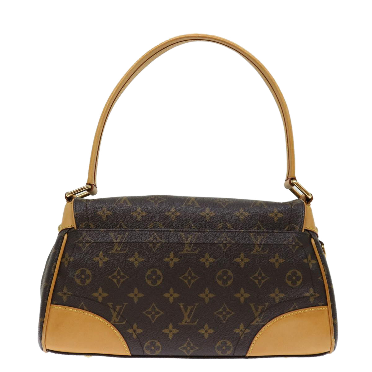 LOUIS VUITTON Monogram Beverly MM Shoulder Bag M40121 LV Auth 71606