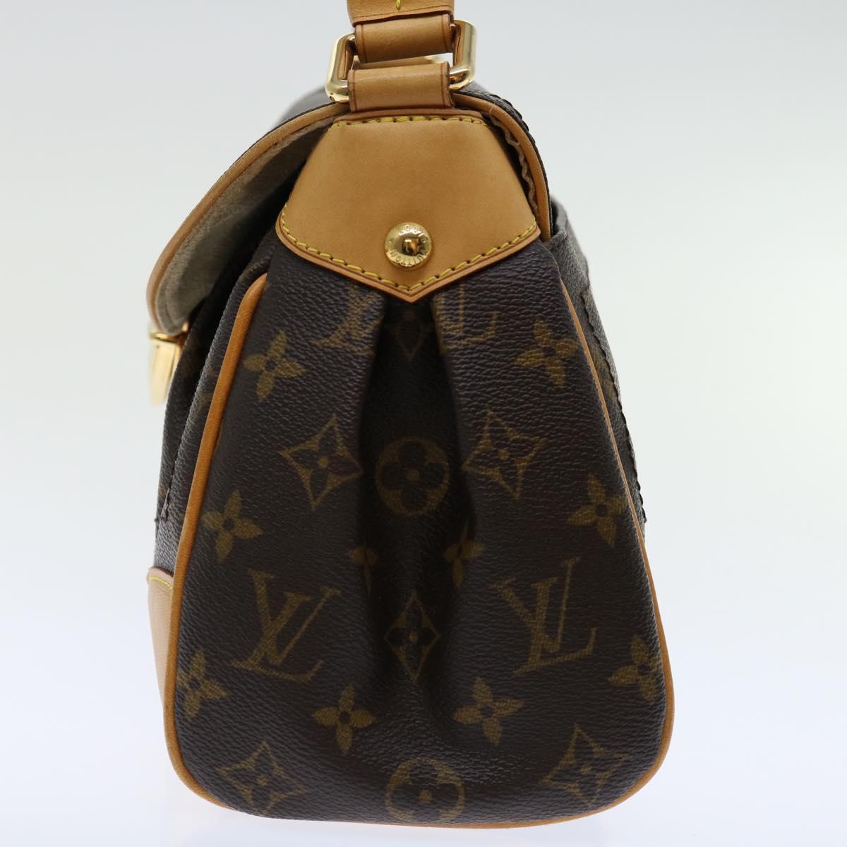 LOUIS VUITTON Monogram Beverly MM Shoulder Bag M40121 LV Auth 71606