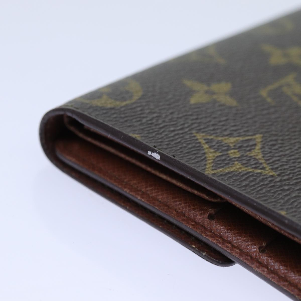 LOUIS VUITTON Monogram Portefeuille International Wallet M61217 LV Auth 71608