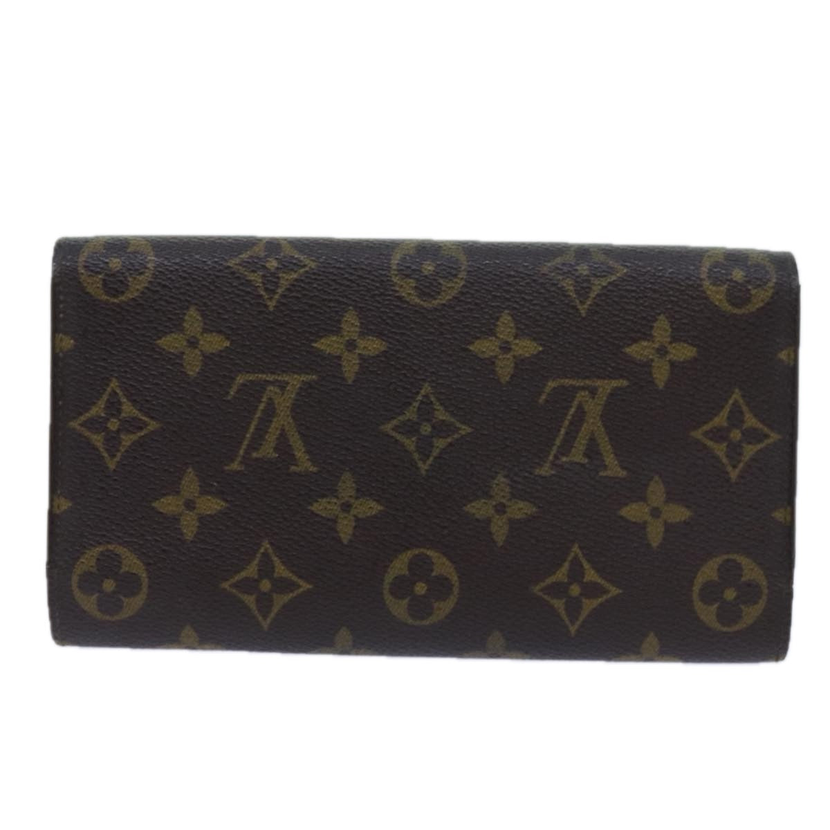 LOUIS VUITTON Monogram Portefeuille International Wallet M61217 LV Auth 71608 - 0