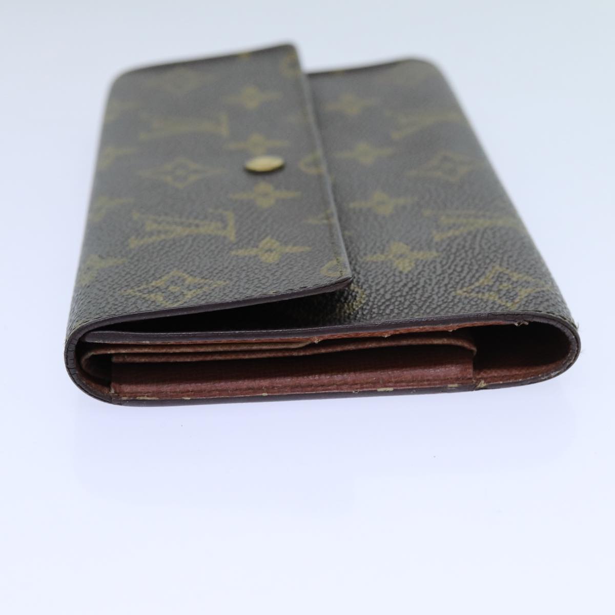 LOUIS VUITTON Monogram Portefeuille International Wallet M61217 LV Auth 71608