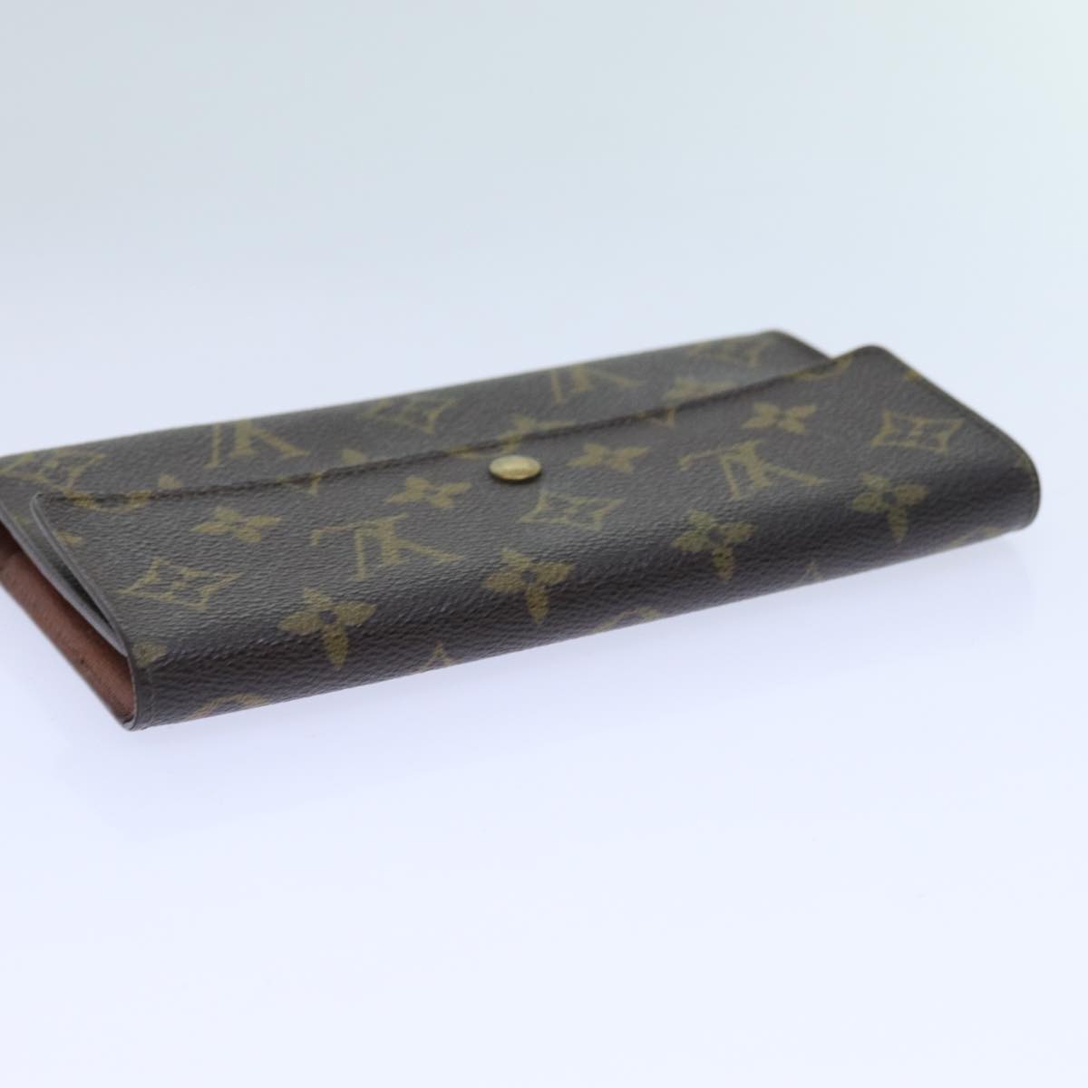 LOUIS VUITTON Monogram Portefeuille International Wallet M61217 LV Auth 71608