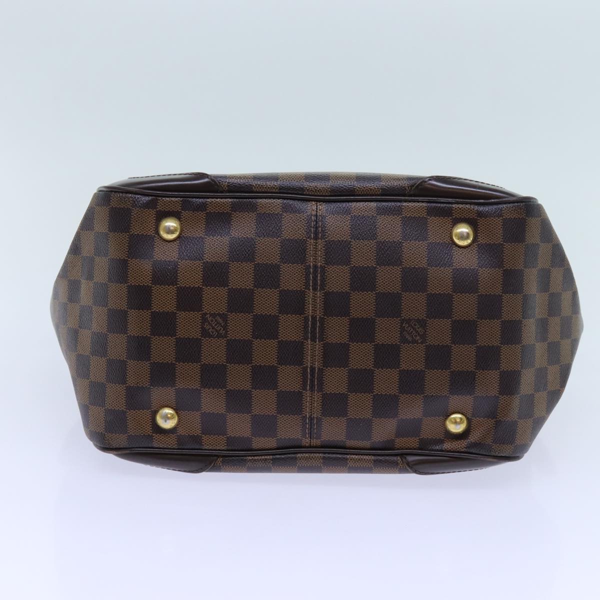 LOUIS VUITTON Damier Ebene Verona MM Shoulder Bag N41118 LV Auth 71645