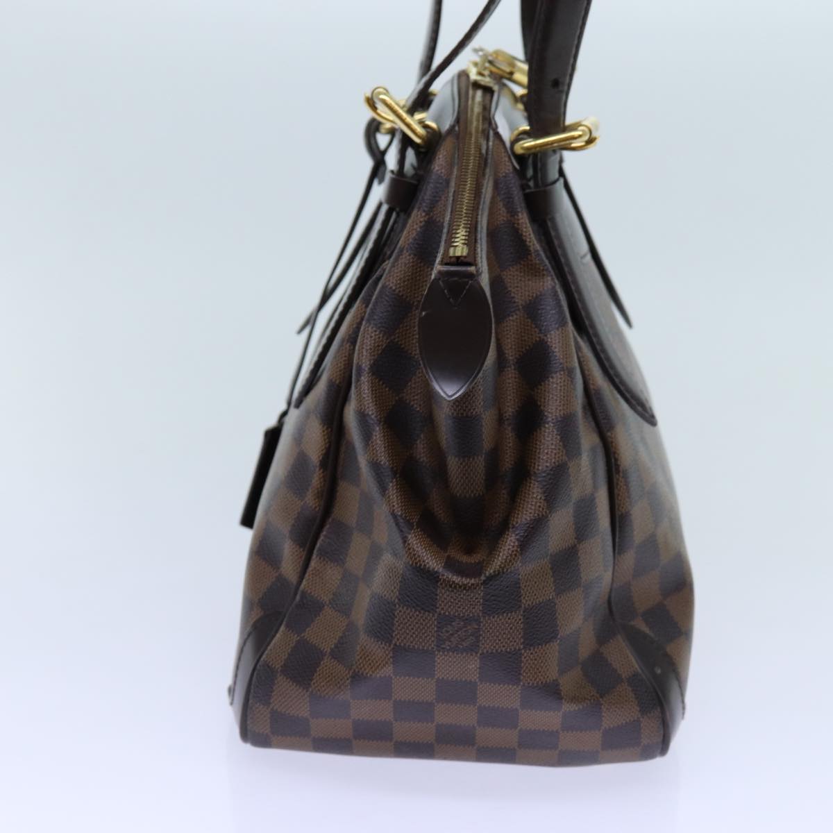 LOUIS VUITTON Damier Ebene Verona MM Shoulder Bag N41118 LV Auth 71645