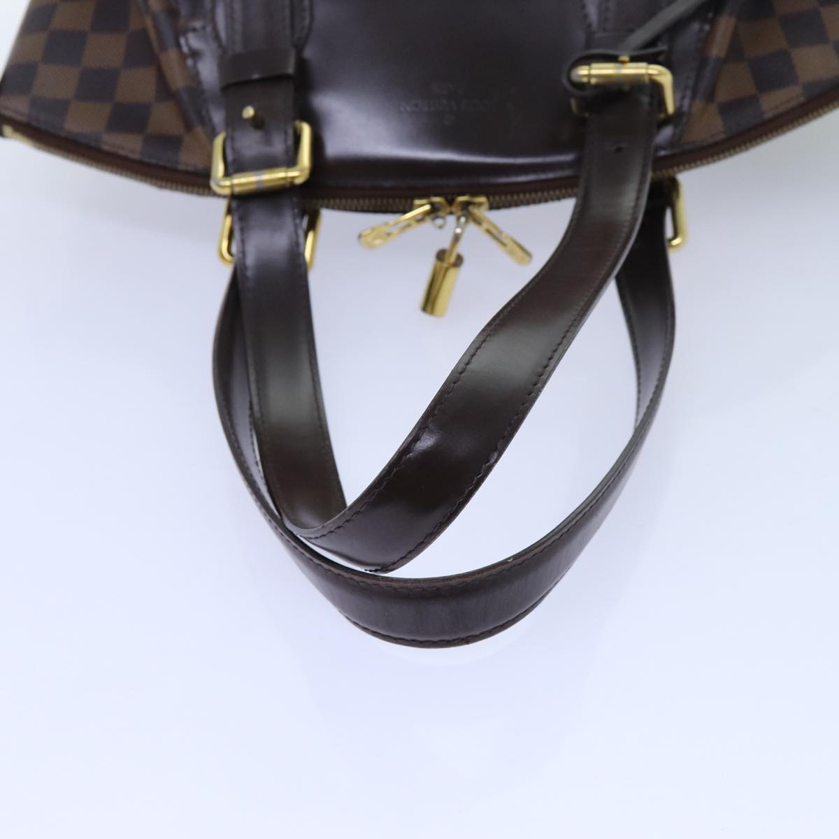 LOUIS VUITTON Damier Ebene Verona MM Shoulder Bag N41118 LV Auth 71645