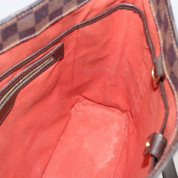 LOUIS VUITTON Damier Ebene Vavin GM Tote Bag N51169 LV Auth 71646