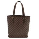 LOUIS VUITTON Damier Ebene Vavin GM Tote Bag N51169 LV Auth 71646-13
