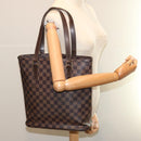 LOUIS VUITTON Damier Ebene Vavin GM Tote Bag N51169 LV Auth 71646-25