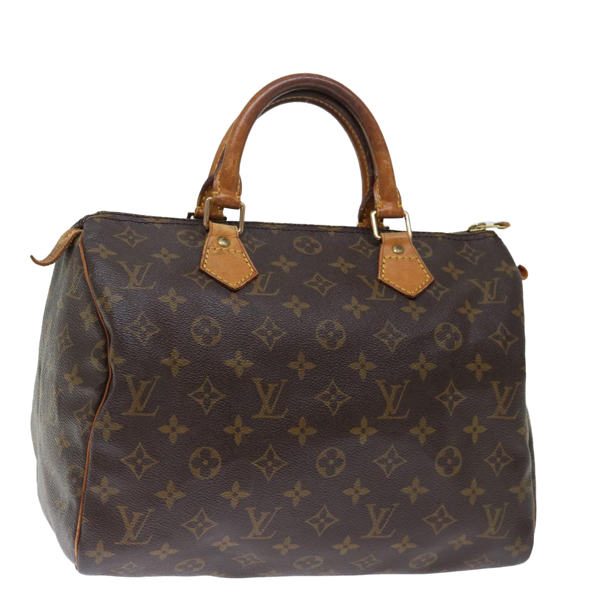 LOUIS VUITTON Monogram Speedy 30 Hand Bag M41526 LV Auth 71649