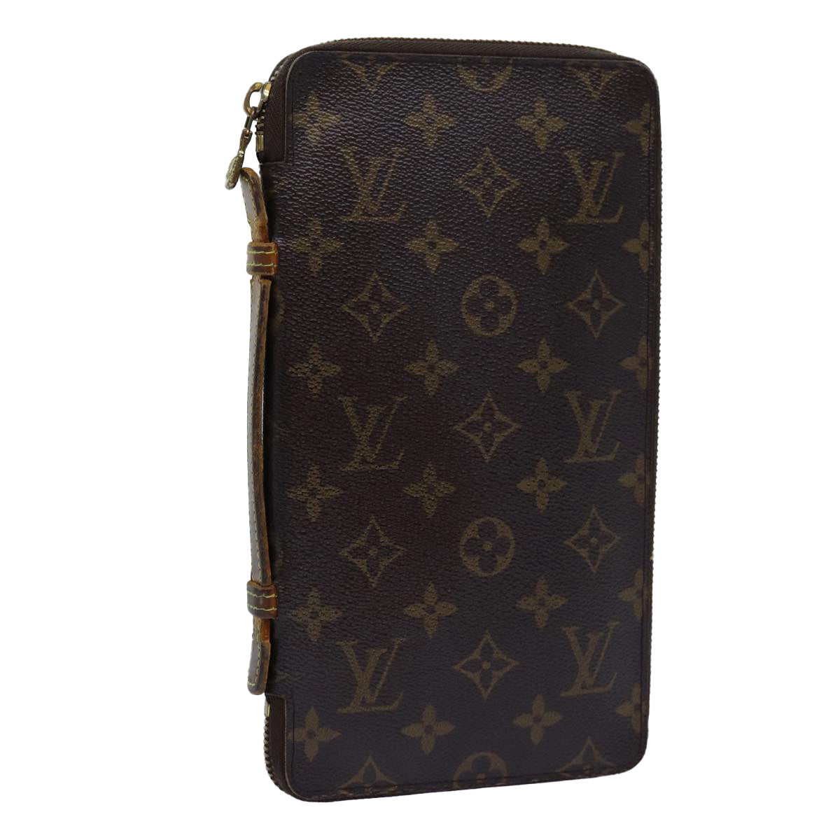 LOUIS VUITTON Monogram Organizer De Voyage Travel Case M60120 LV Auth 71674