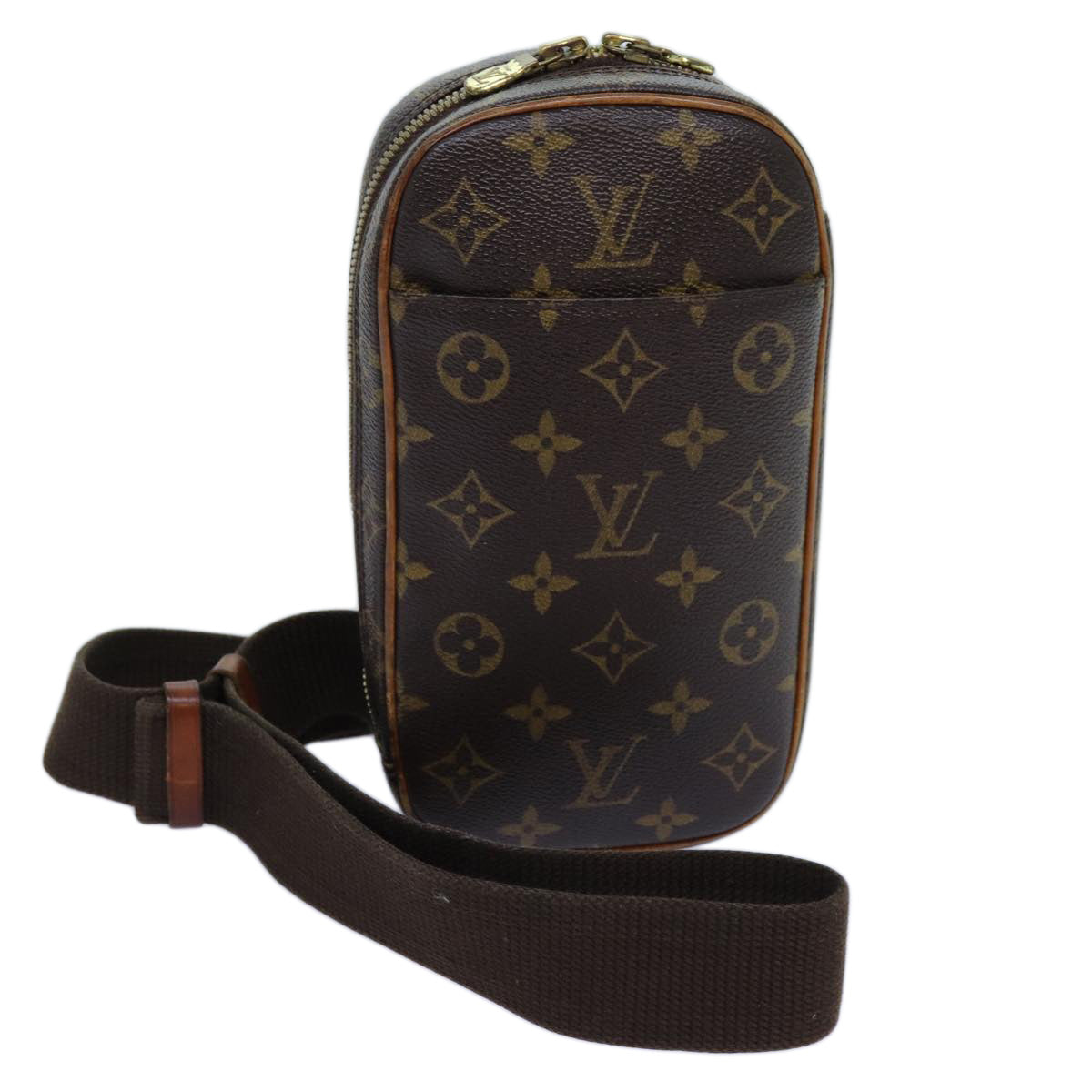 LOUIS VUITTON Monogram Pochette Gange Shoulder Bag M51870 LV Auth 71676