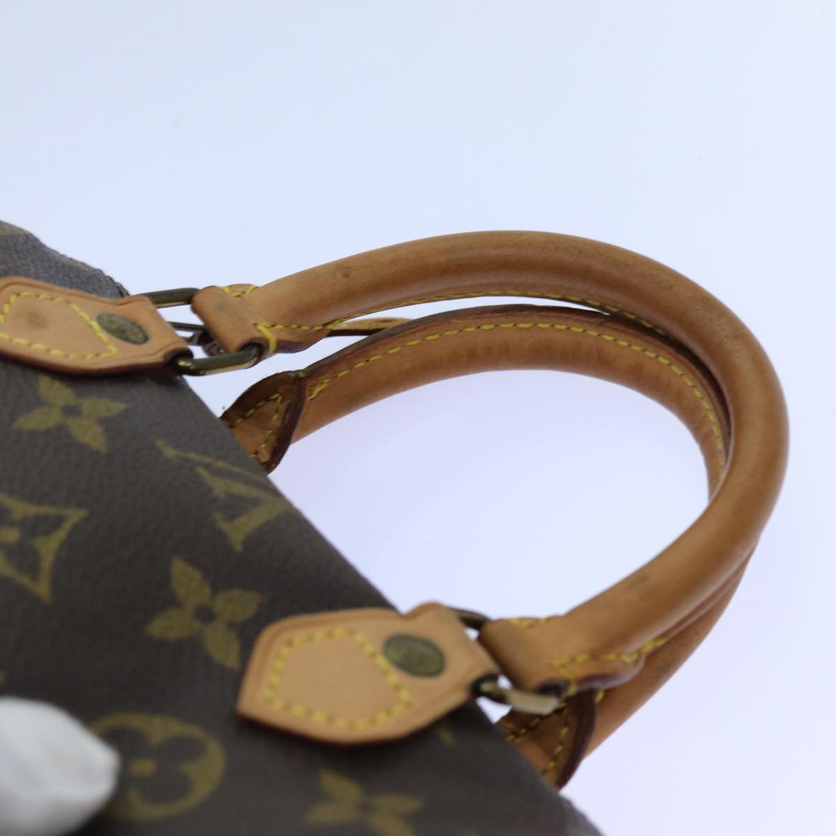 LOUIS VUITTON Monogram Mini Speedy Hand Bag M41534 LV Auth 71677