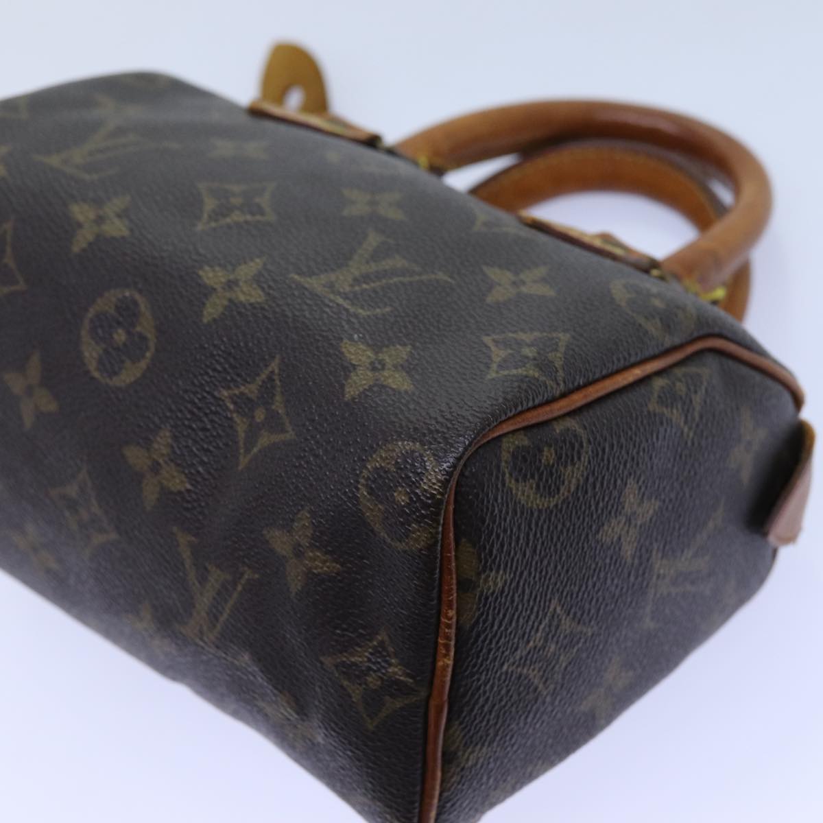 LOUIS VUITTON Monogram Mini Speedy Bandouliere Japon 88 Bag M99014 Auth 71678