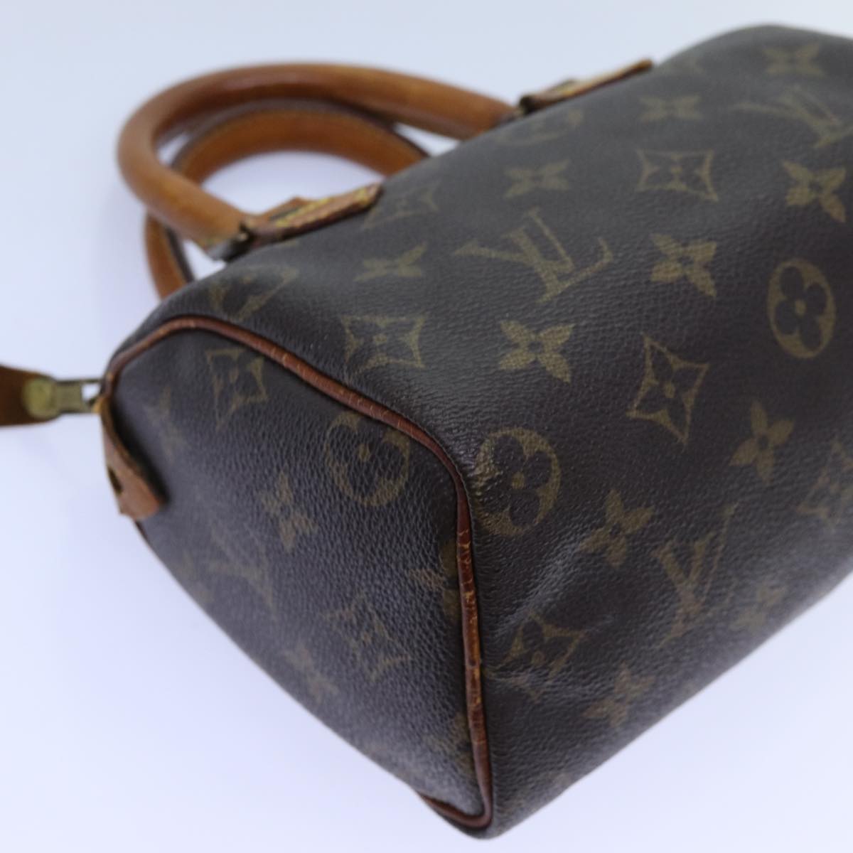 LOUIS VUITTON Monogram Mini Speedy Bandouliere Japon 88 Bag M99014 Auth 71678