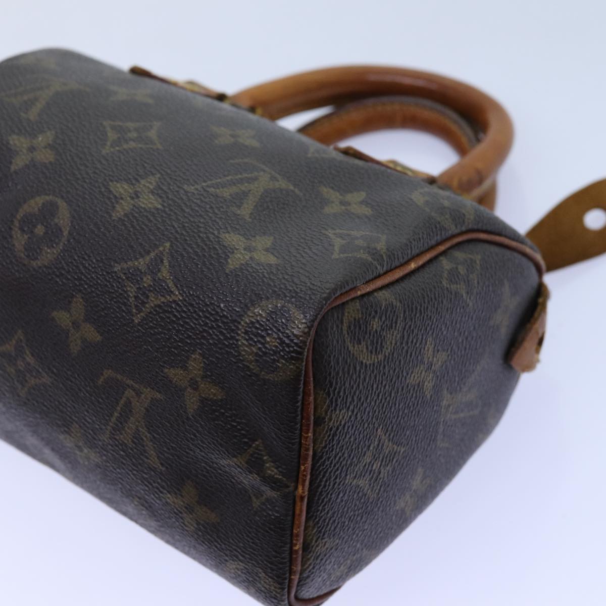 LOUIS VUITTON Monogram Mini Speedy Bandouliere Japon 88 Bag M99014 Auth 71678