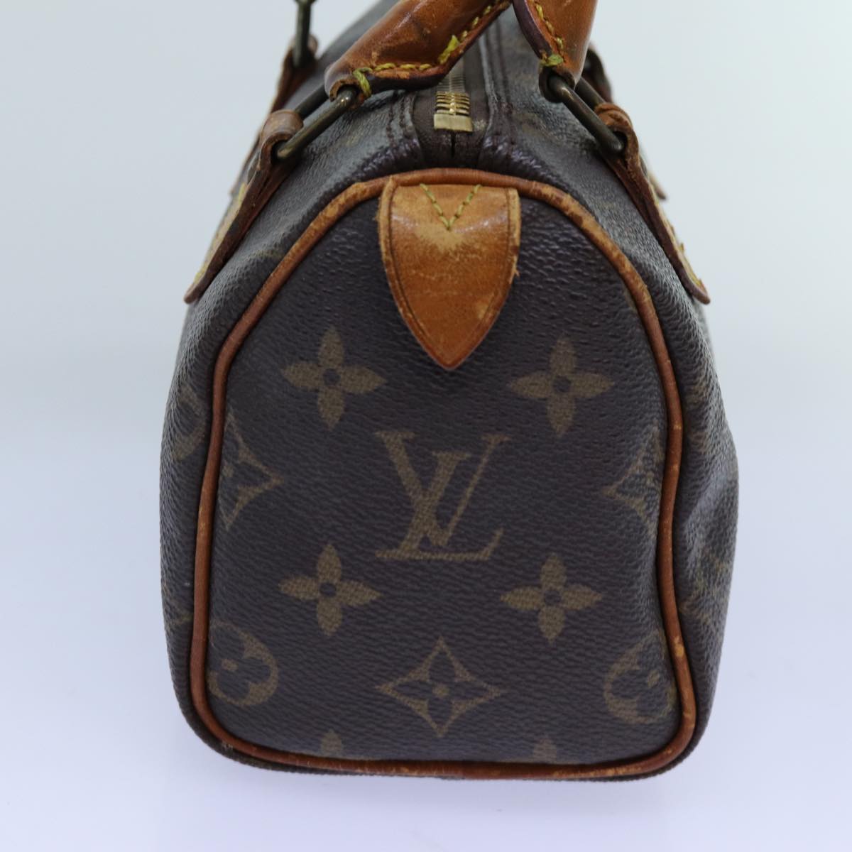 LOUIS VUITTON Monogram Mini Speedy Bandouliere Japon 88 Bag M99014 Auth 71678