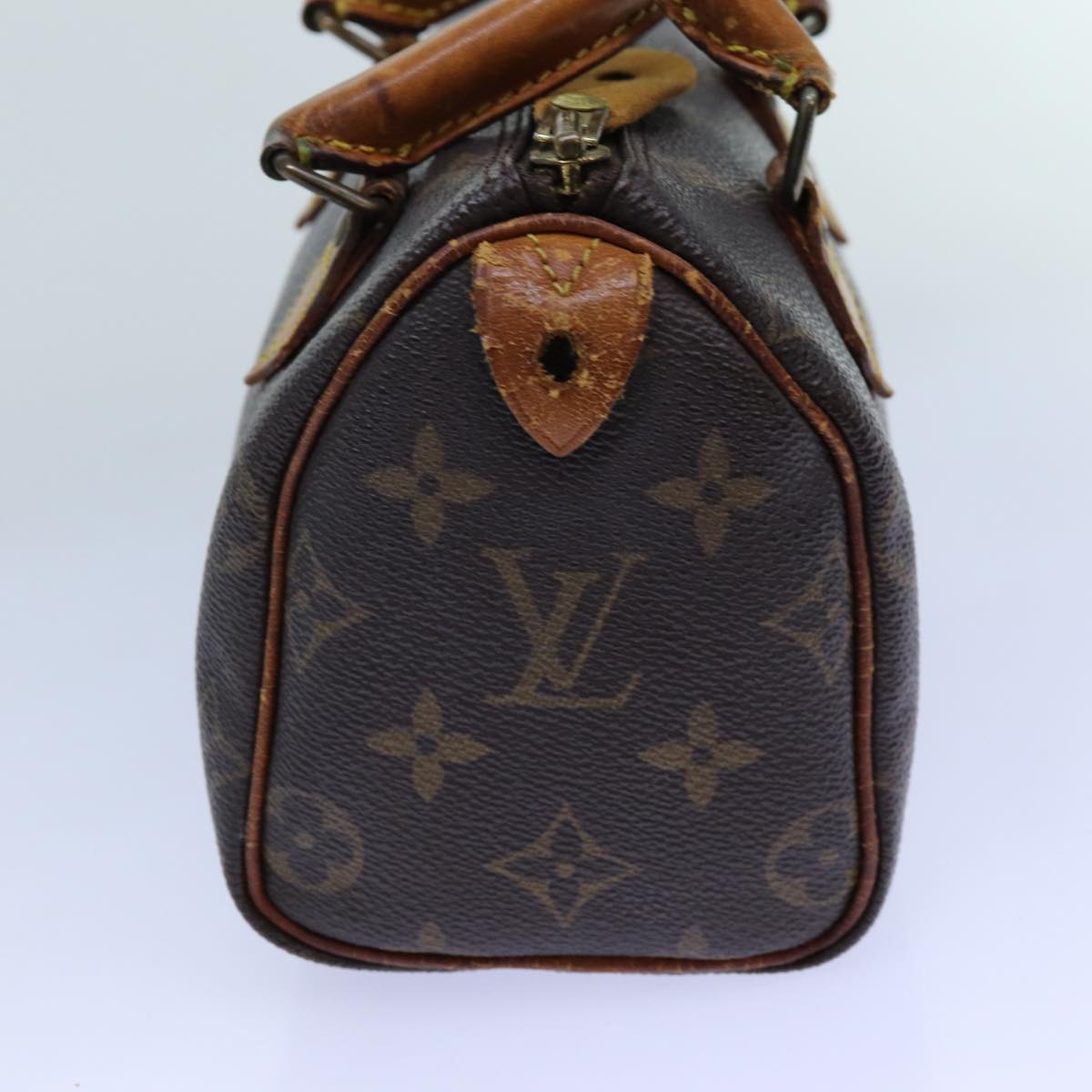 LOUIS VUITTON Monogram Mini Speedy Bandouliere Japon 88 Bag M99014 Auth 71678