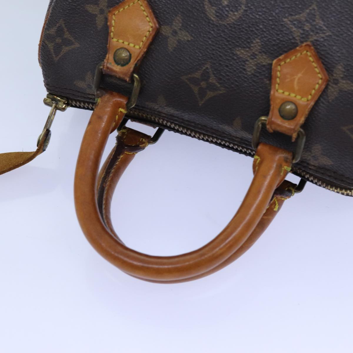 LOUIS VUITTON Monogram Mini Speedy Bandouliere Japon 88 Bag M99014 Auth 71678