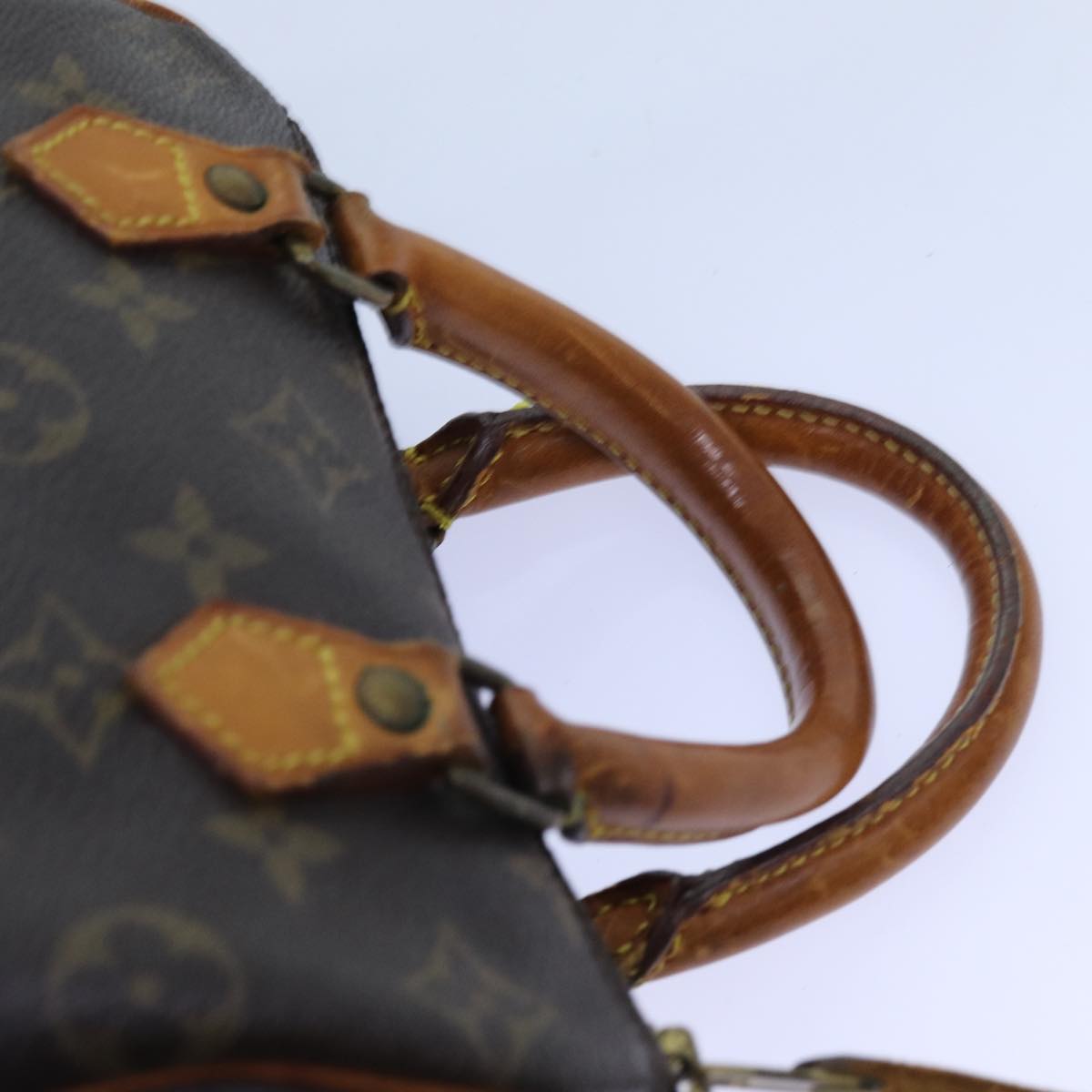 LOUIS VUITTON Monogram Mini Speedy Bandouliere Japon 88 Bag M99014 Auth 71678