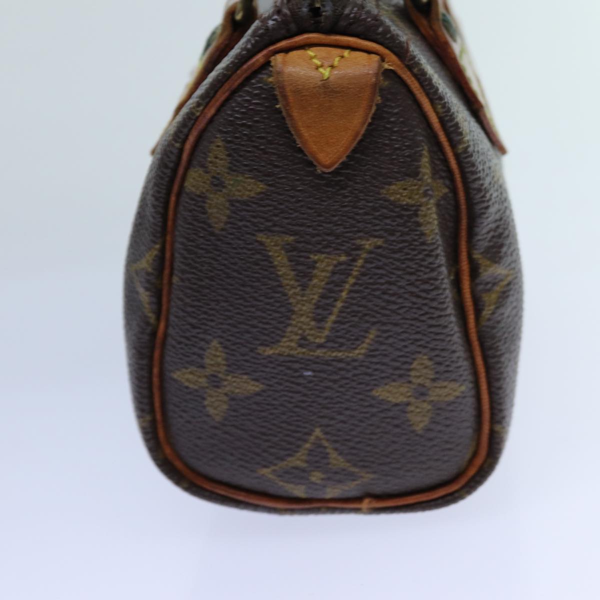 LOUIS VUITTON Monogram Mini Speedy Hand Bag M41534 LV Auth 71683