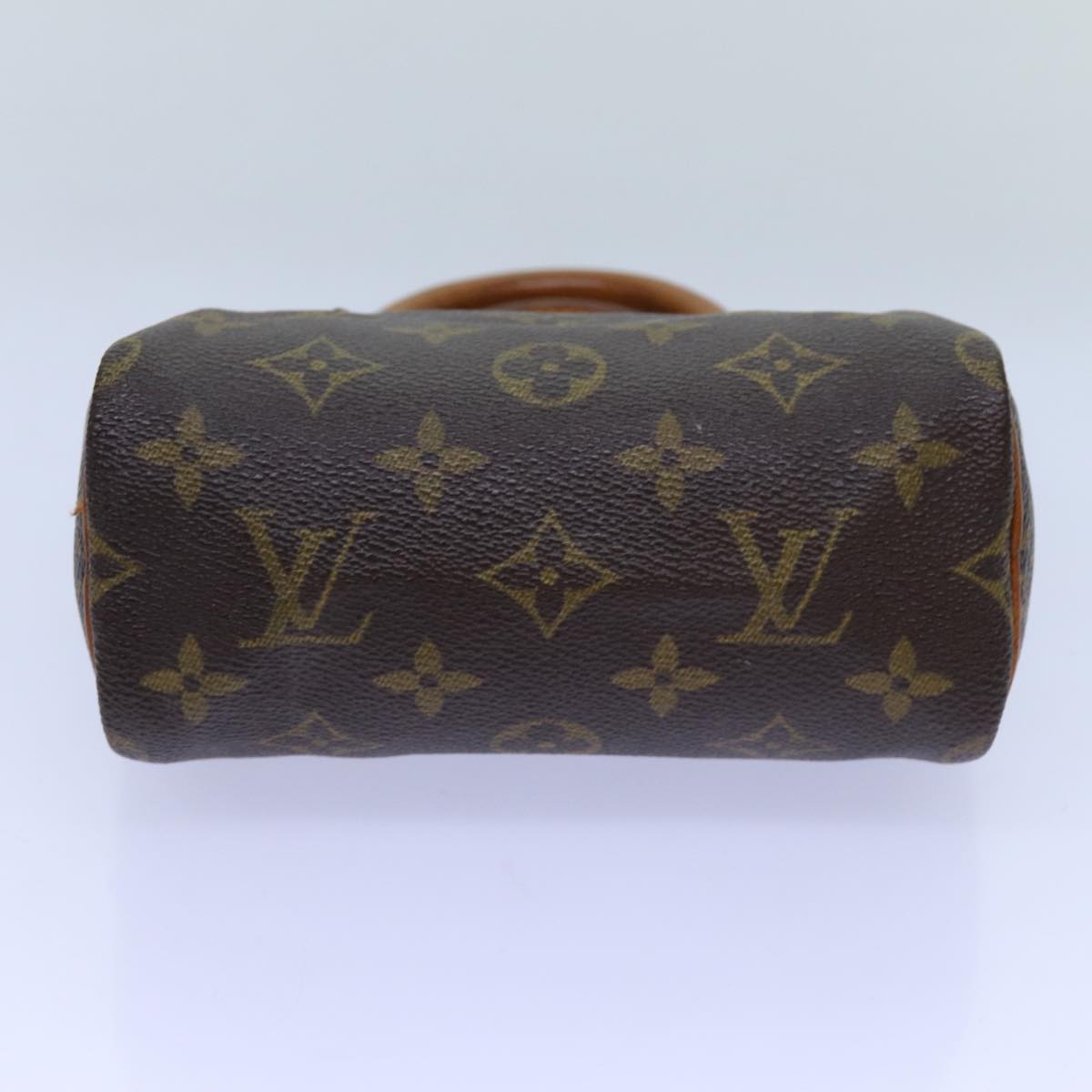 LOUIS VUITTON Monogram Mini Speedy Hand Bag M41534 LV Auth 71683