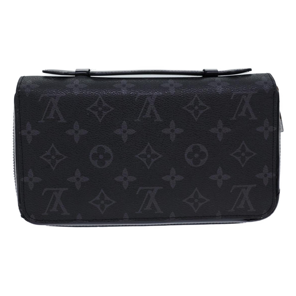 LOUIS VUITTON Monogram Eclipse Zippy XL Travel Case M61698 LV Auth 71686 - 0