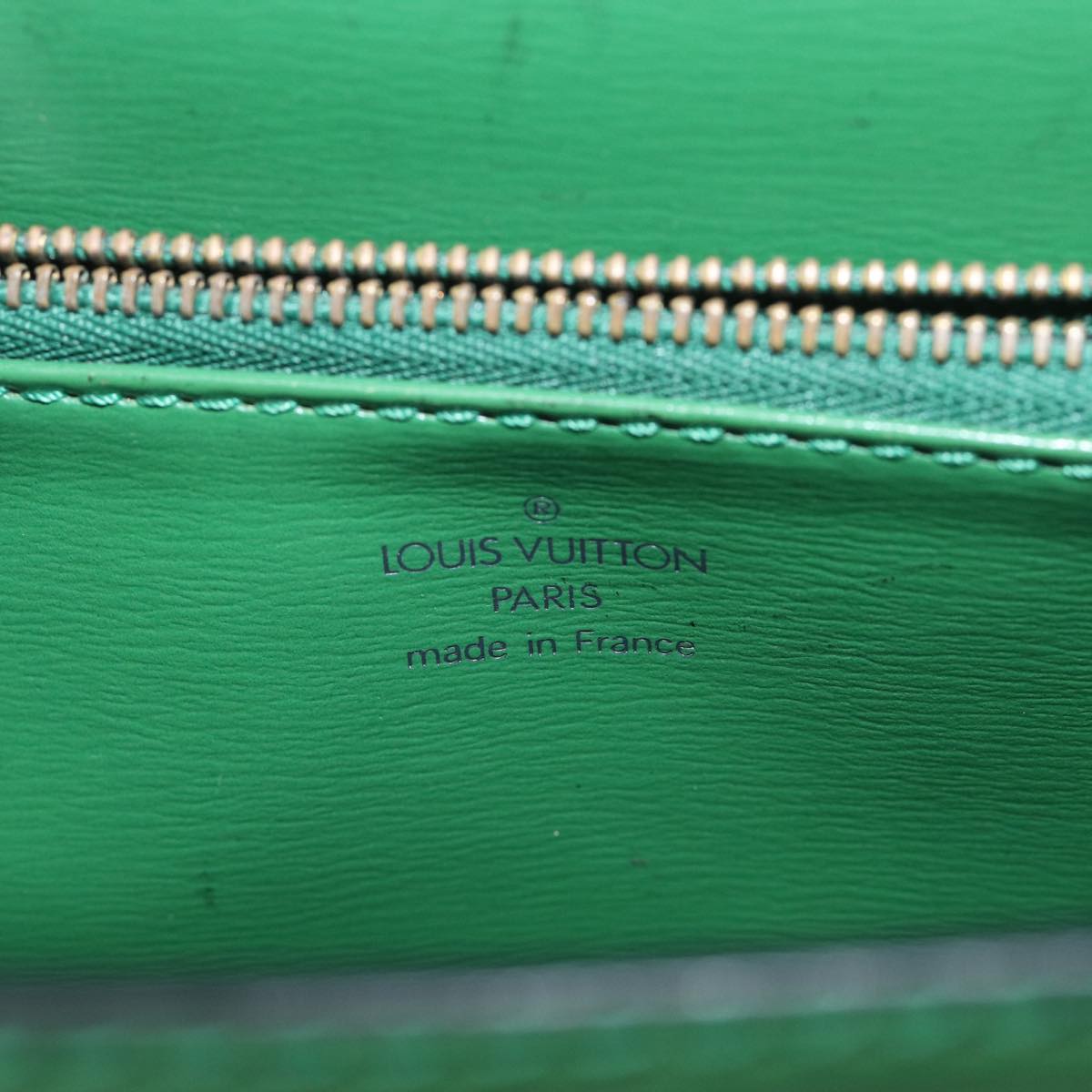 LOUIS VUITTON Epi Malesherbes Hand Bag Green M52374 LV Auth 71695