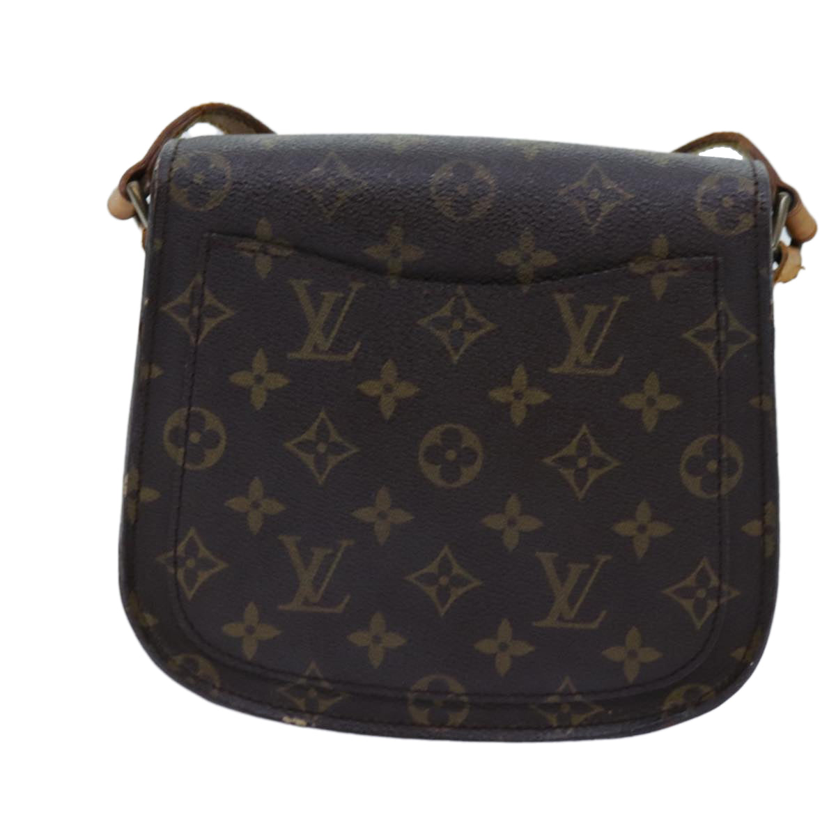 LOUIS VUITTON Monogram Saint Cloud MM Shoulder Bag Vintage M51243 LV Auth 71696 - 0