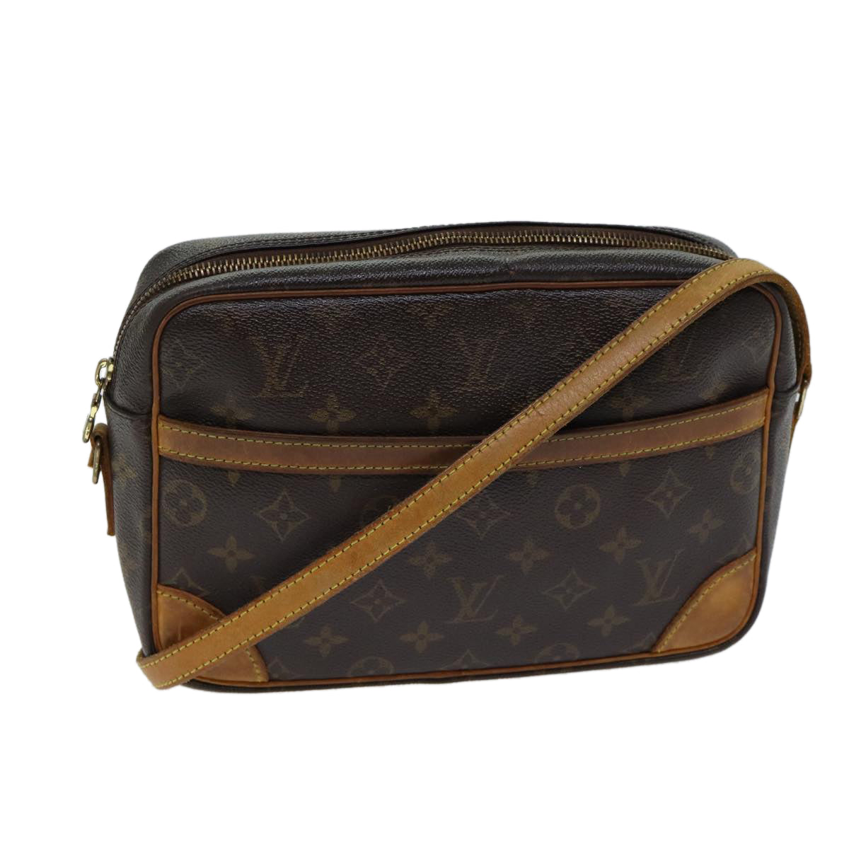 LOUIS VUITTON Monogram Trocadero 27 Shoulder Bag M51274 LV Auth 71699