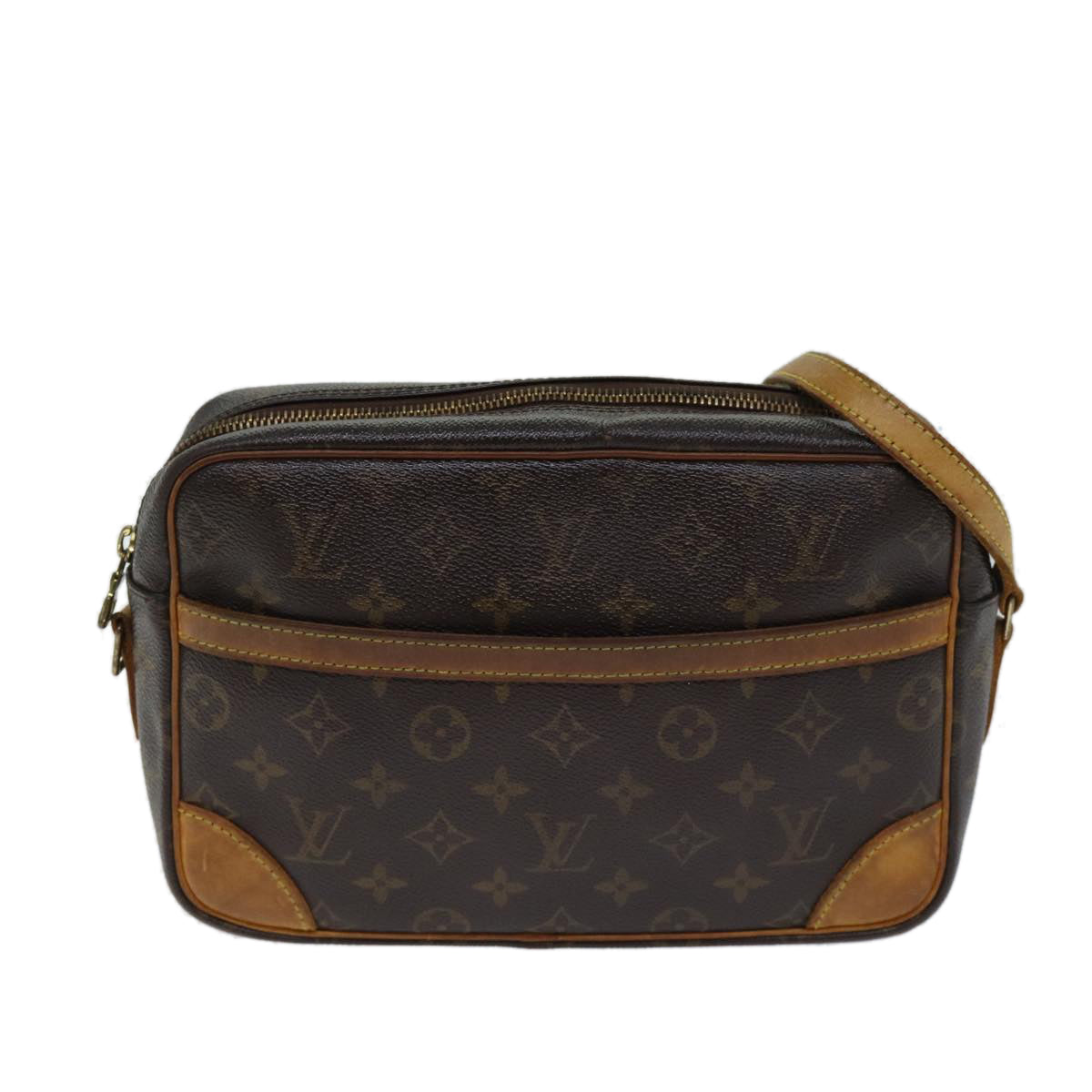 LOUIS VUITTON Monogram Trocadero 27 Shoulder Bag M51274 LV Auth 71699