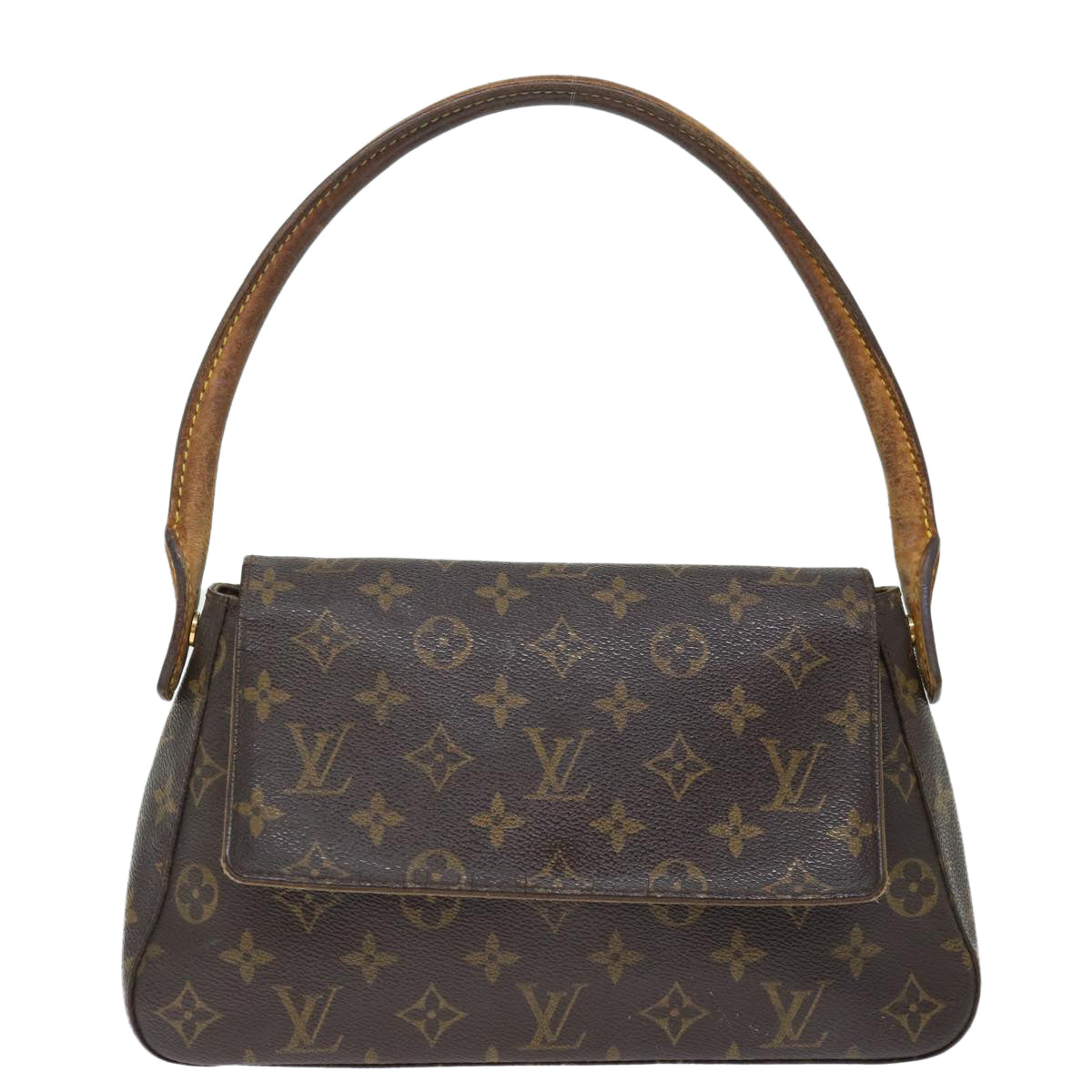 LOUIS VUITTON Monogram Mini Looping Shoulder Bag M51147 LV Auth 71700