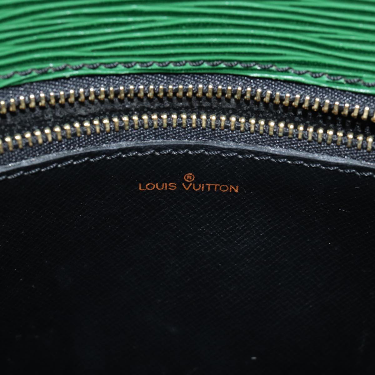 LOUIS VUITTON Epi Saint Cloud GM Shoulder Bag Green M52194 LV Auth 71702