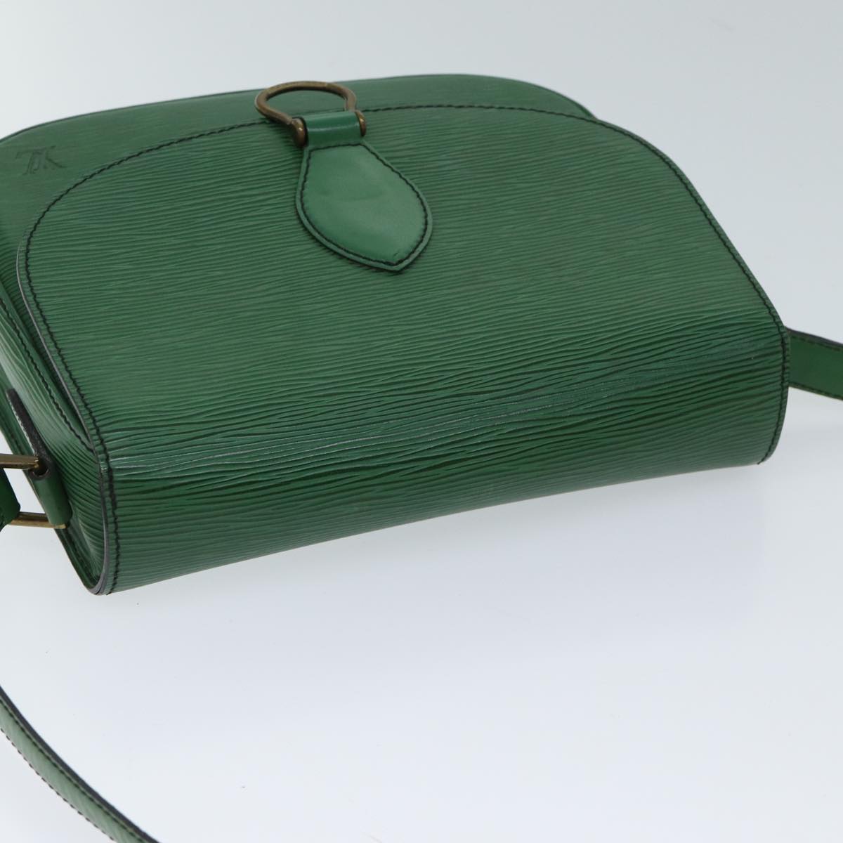 LOUIS VUITTON Epi Saint Cloud GM Shoulder Bag Green M52194 LV Auth 71702