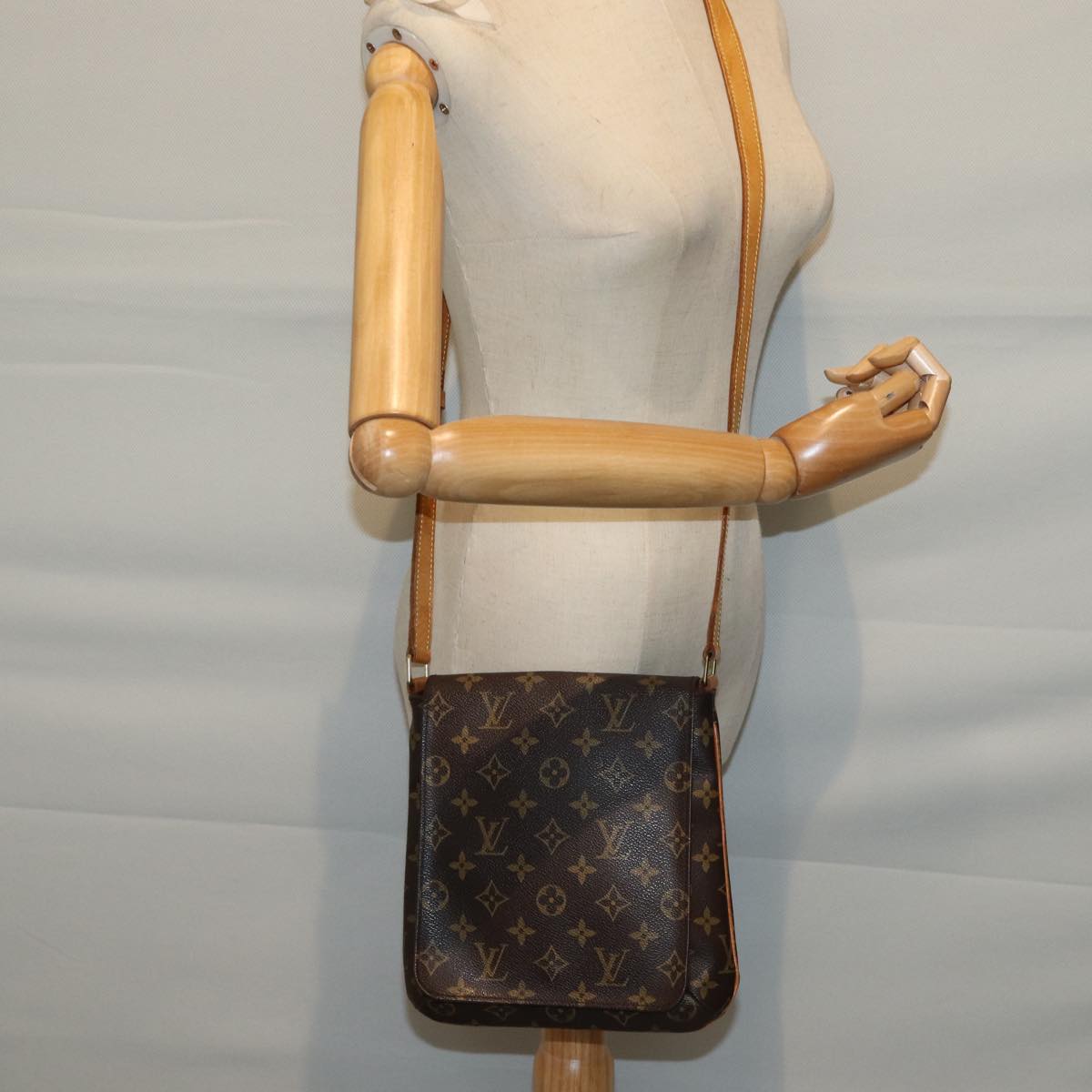 LOUIS VUITTON Monogram Musette Salsa Long Shoulder Bag M51387 LV Auth 71705