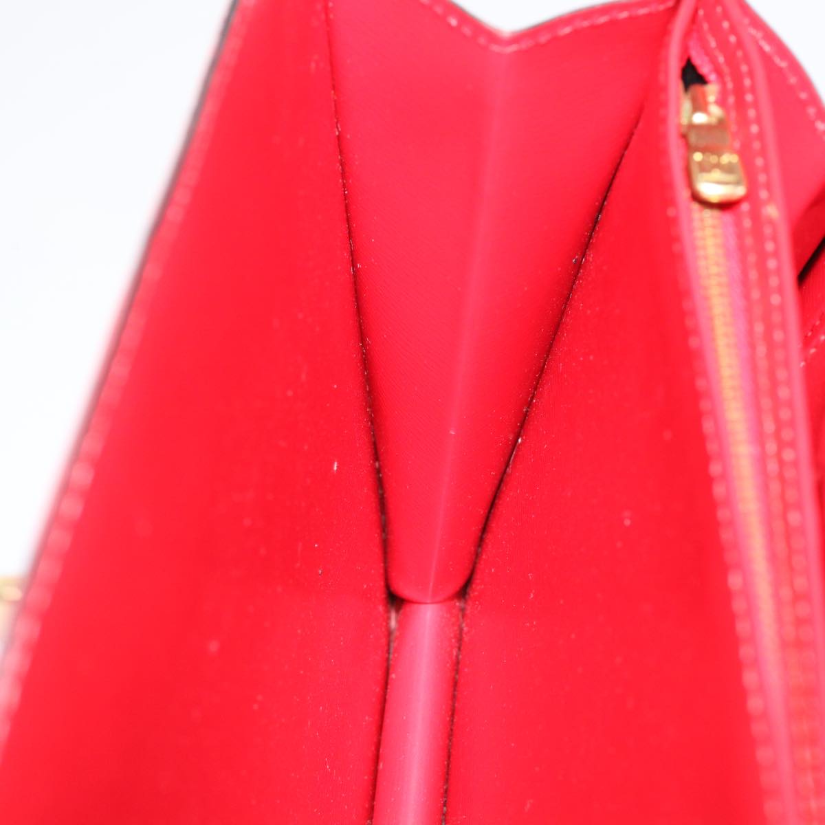 LOUIS VUITTON Epi Capuchin Shoulder Bag Red M52347 LV Auth 71714