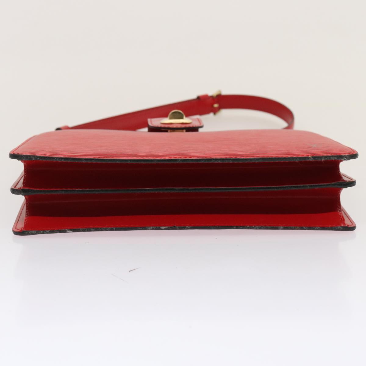 LOUIS VUITTON Epi Capuchin Shoulder Bag Red M52347 LV Auth 71714