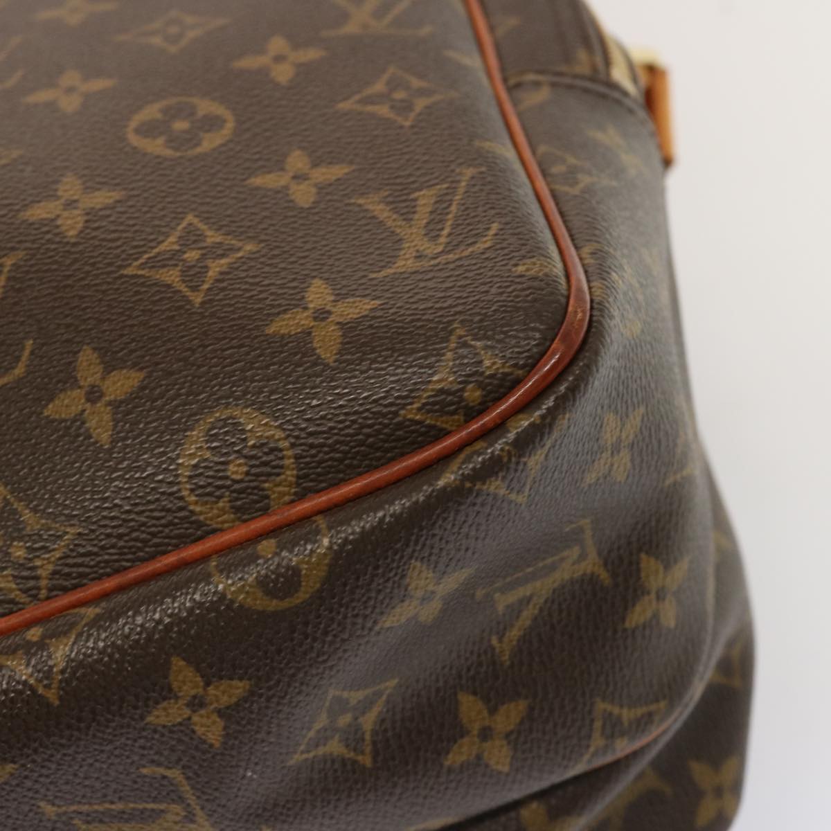 LOUIS VUITTON Monogram Reporter GM Shoulder Bag M45252 LV Auth 71719