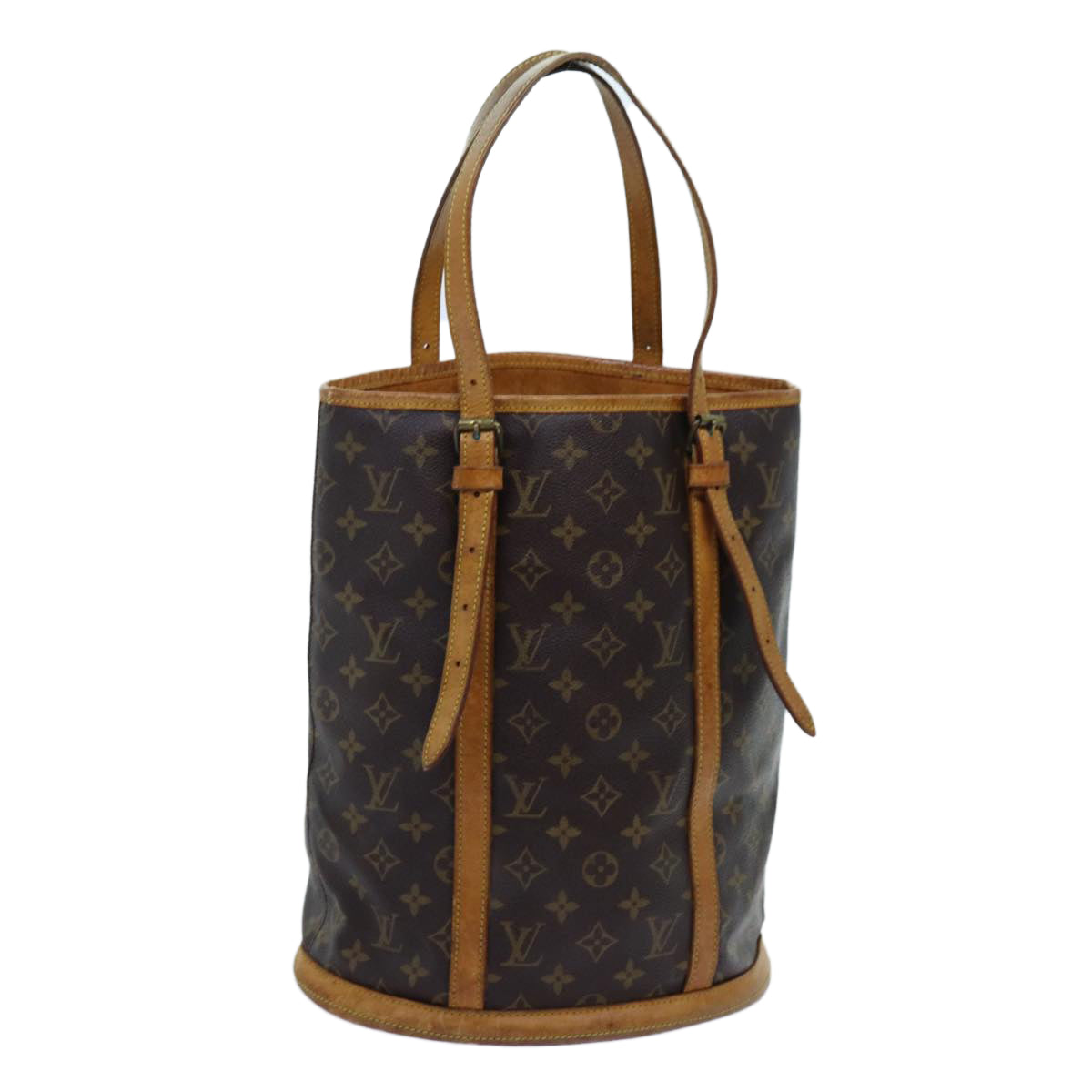 LOUIS VUITTON Monogram Bucket GM Shoulder Bag Vintage M42236 LV Auth 71730