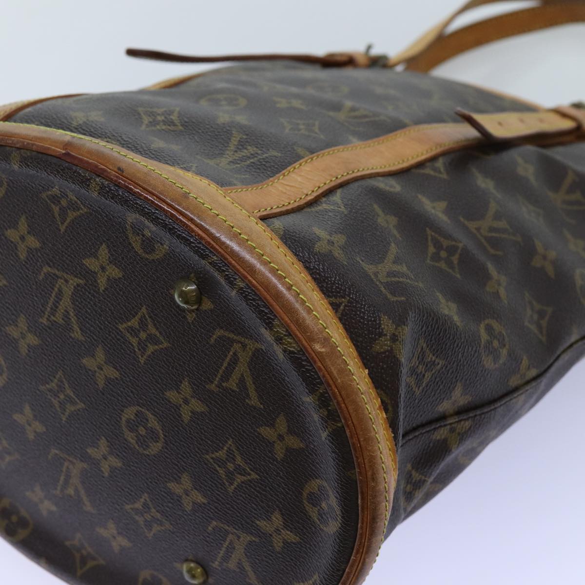 LOUIS VUITTON Monogram Bucket GM Shoulder Bag Vintage M42236 LV Auth 71730